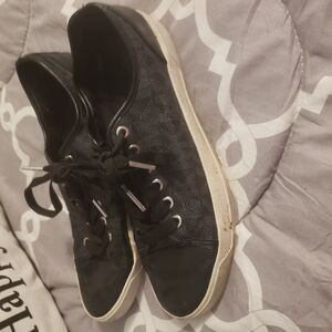Michael Kors  Leather Lace-Up Sneakers